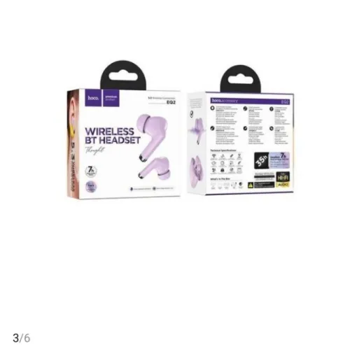 Ecouteurs Sans Fil Bluetooth 5.3 - 7H de Lecture Continue - Original Violet