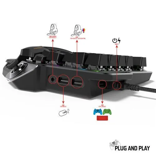 Pack clavier souris gaming Xpert-g900