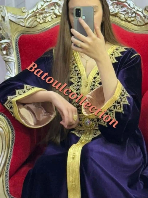 Kaftan fille et sa maman