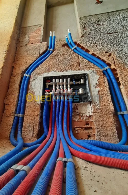 Plombier ambelant chauffagiste installation sanitaire eau et gaz