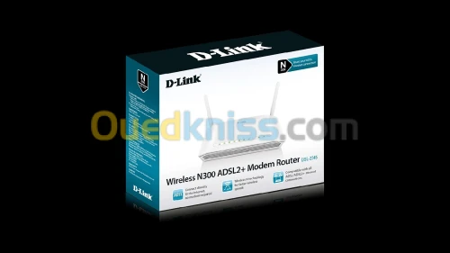 D-Link Modem Wireless Router N300 DSL-2750 + 3G