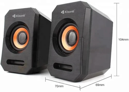 Kisonli A-606 USB 2.0 Multimedia Wired Speaker