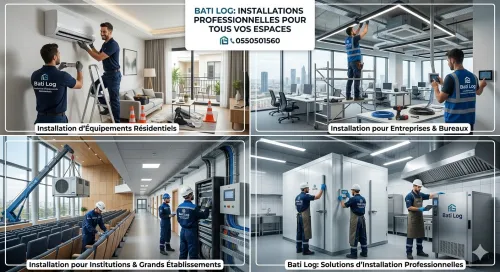 تركيب أنظمة التكييف و التبريد / Installation d'équipements de climatisation et de réfrigération