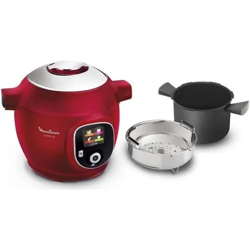 Moulinex Multicuiseur Intelligent Cookeo- Ce85B510 - 6L - 1600W - Rouge