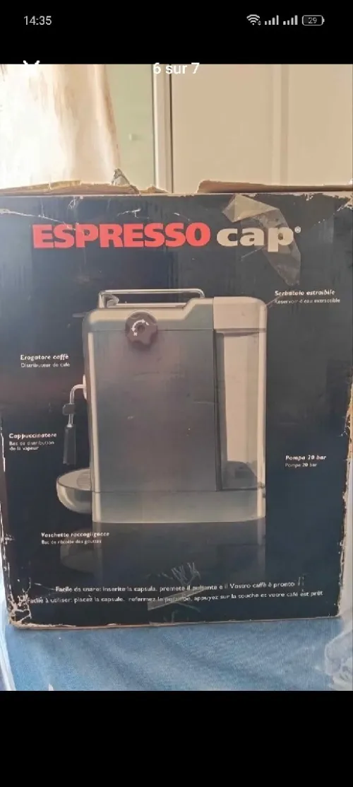 Machine à café et mousseuse Expresso Matic