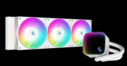 DeepCool LS720 SE WH - White 360mm ARGB Liquid CPU Cooler