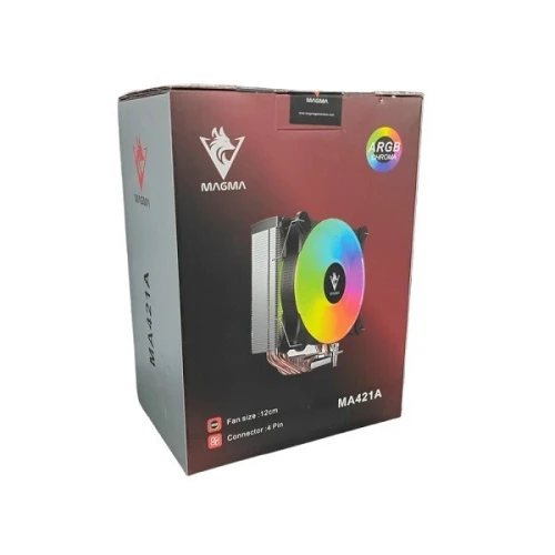 Air Cooling MA421A MAGMA FAN ARGB 12CM BLACK