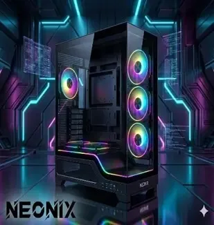 Boiter NEONIX THUNDER BLACK 6 FANS A-RGB
