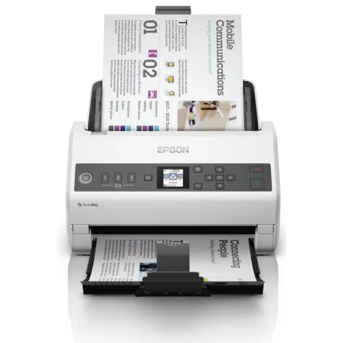 Scanner Epson WorkForce DS-730N Chargeur 100p, 40ppm USB Rj45, Ecran LCD, ADF 