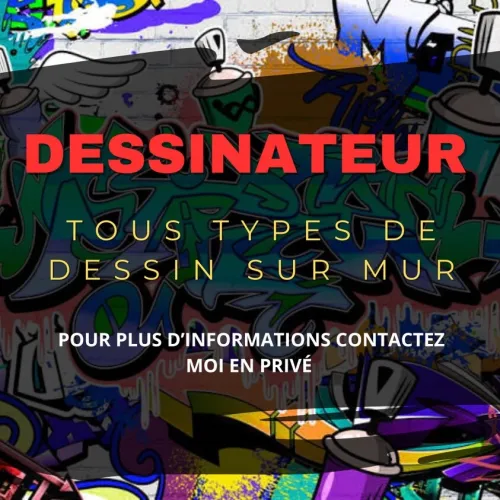 Dessinateur murale 