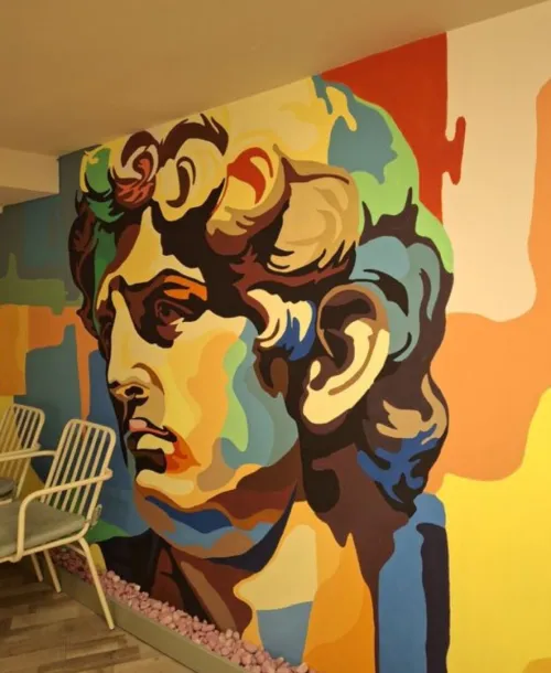 Dessinateur murale