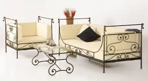 Salon en fer forgé 