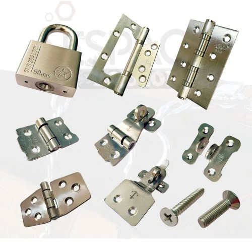 La charnière - paumelle - cadenas inox