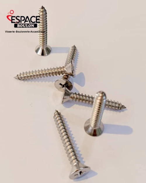 VIS PARKER / VIS A BOIS / TIREFOND INOX A2 