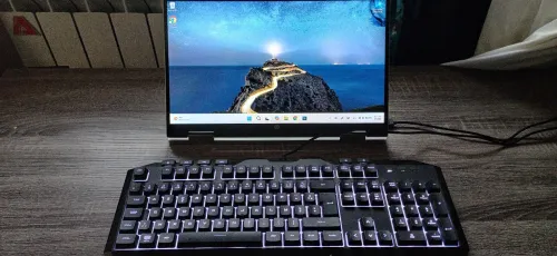 Pc HP pavilion x360 Convertible 15-er - i5 12ème gen - Intel Iris Xe - 16gb DDR5 - 1tb SSD - Écran tactile 15,6 " - Windows 11 home