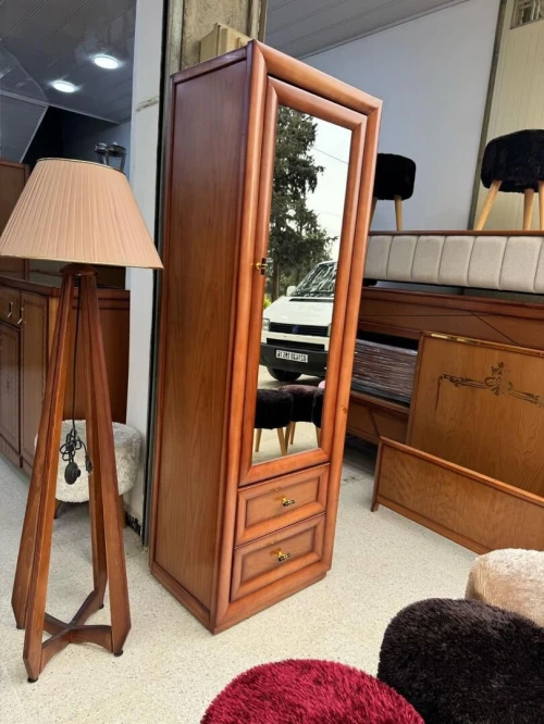 Lampadaire en bois hêre