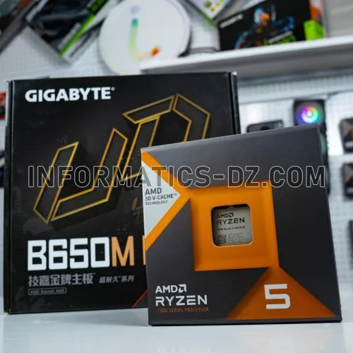Bundle GIGABYTE B650M-K 4 SLOT + AMD Ryzen 5 7600X3D