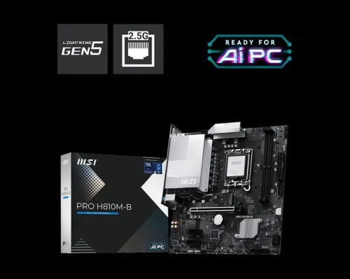 MSI PRO PRO H810M-B Intel DDR5 Motherboard