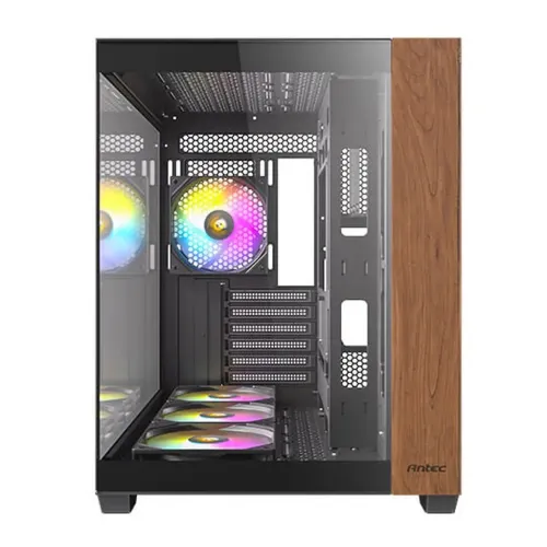 Antec CX800 Wood ARGB 4 FANS Gaming Case  Panoramic ATX