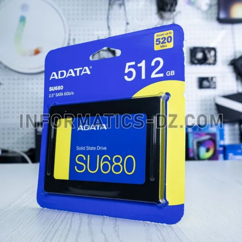 ADATA SU680 256GB-512GB-1TB SSD Read/Write 520/450 MB/s