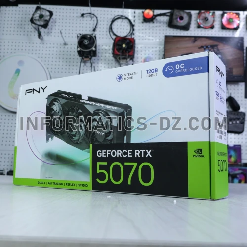 PNY GeForce RTX 5070 12GB Overclocked Triple Fan GPU