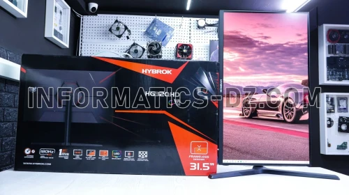 HYBROK WINGS HG32QHD 32 pouces 180Hz 2K Gaming Monitor