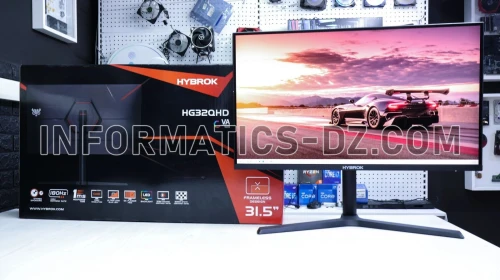 HYBROK WINGS HG32QHD 32 pouces 180Hz 2K Gaming Monitor