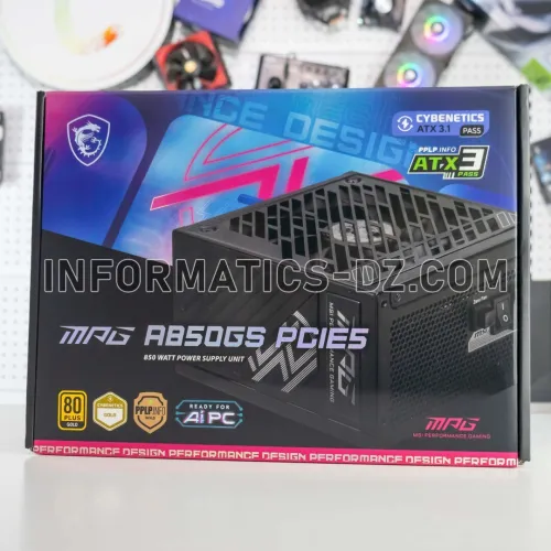 850W MSI MPG A850GS PCIE5 POWER SUPPLY