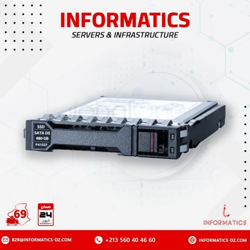 P40502-B21 HPE 480 GB SSD ve - 2.5" - SATA - Mixed Use - - 3.5 DWPD