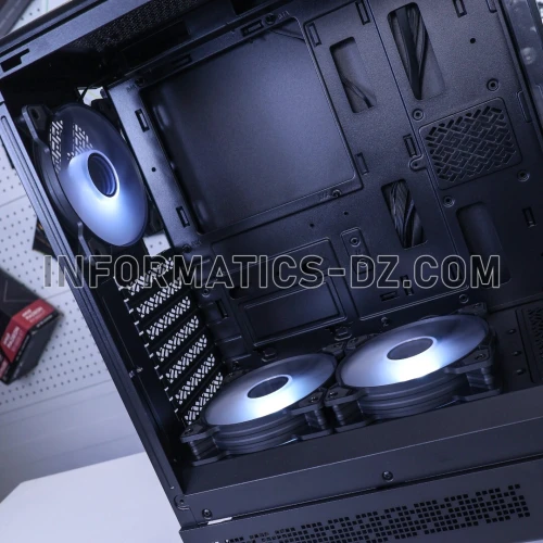 ADR 5071 3 Fans ARGB, Micro-ATX / ITX, USB-C, Gaming Case