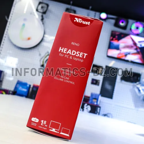 Combo TRUST 4-en-1 - Clavier et souris sans fil, webcam 720p et casque