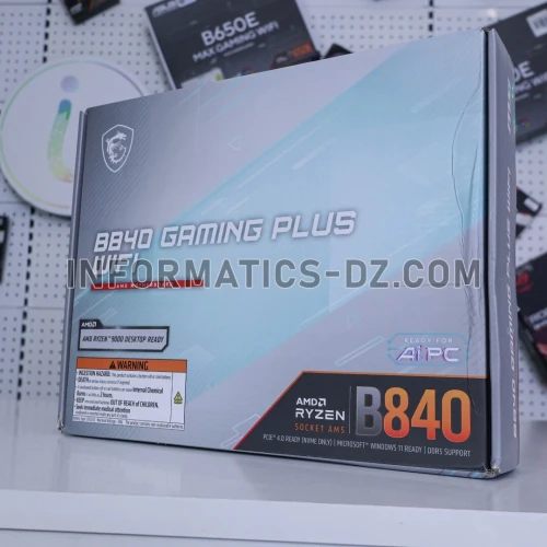 MSI B840 GAMING PLUS Wi-Fi 7 AM5 Motherboard