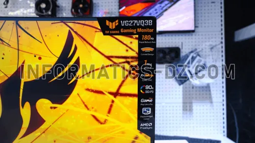 ASUS TUF Gaming VG27VQ3B: 27 pouces FHD Curved, 180Hz, 1ms, ELMB SYNC, FreeSync Premium