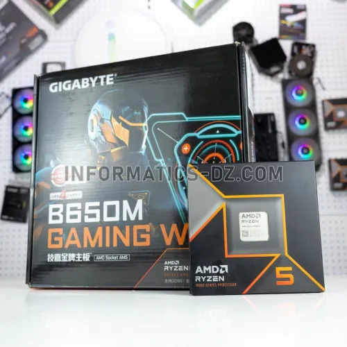 Bundle GIGABYTE B650M GAMING WIFI + AMD Ryzen 5 9600X