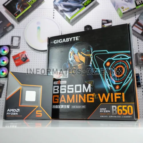 Bundle GIGABYTE B650M GAMING WIFI + AMD Ryzen 5 9600X