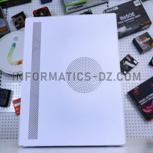 V200 White PC Case Compact Micro-ATX PC Chassis