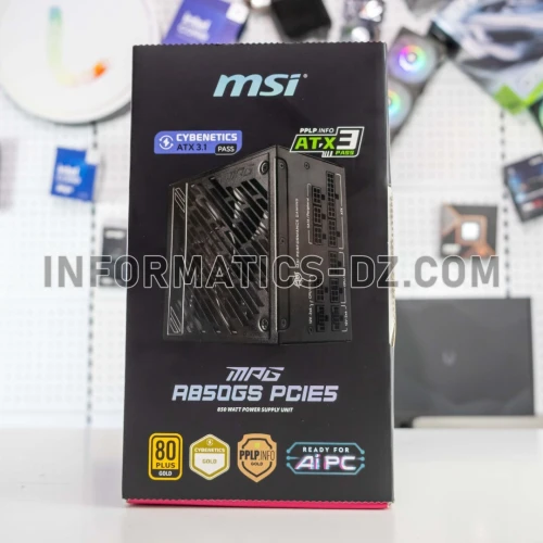 850W MSI MPG A850GS PCIE5 POWER SUPPLY