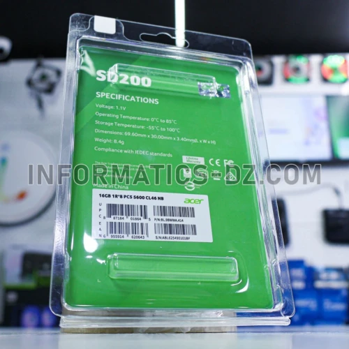 ACER SD200 16GB/32GB PC5 5600MHZ Ram PC Portable