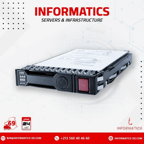 872477-B21 HPE HDD 600GB 10K SAS 2.5 12Gb/s 512e DS FW SC