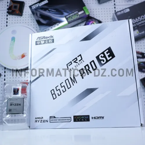 ASRock B550M Pro SE + Ryzen 5 5500 Bundle