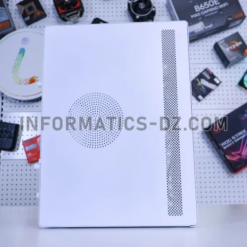 V200 White PC Case Compact Micro-ATX PC Chassis