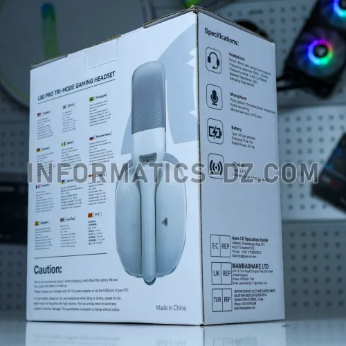 HEADSET ATTACK SHARK L80 PRO TRI-MODE
