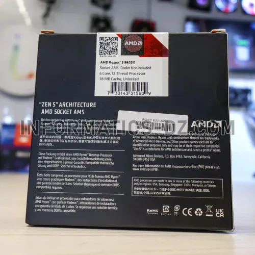 AMD Ryzen 5 9600X (3.9 GHz  5.4 GHz) Processor