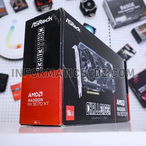 ASRock RX 9070 XT Challenger 16GB, RDNA 4, PCIe 5.0, Graphics Card