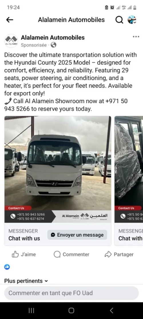 Location transport de personnel