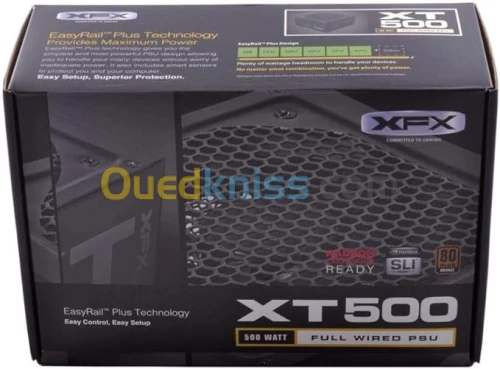 ALIMENTATION XFX XT 500W 80Plus bronze