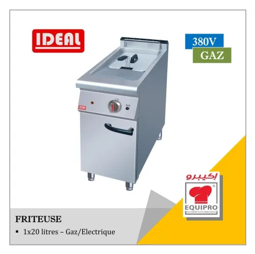 Friteuse à gaz / élect - IDEAL / ATA 