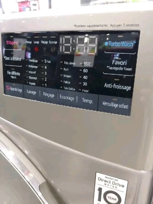 AFFAIRE !!MACHINE LAVER 15KG LG  sechante  turbowash  360