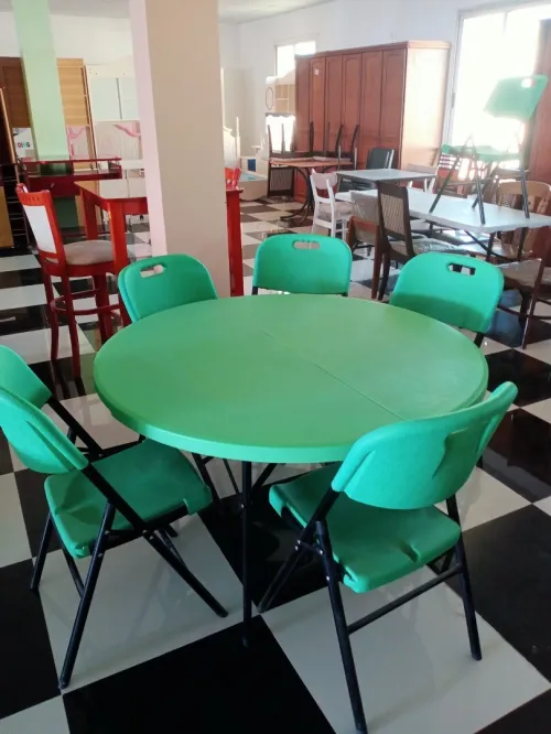 Salon aliminum 4/5 place pour jardin