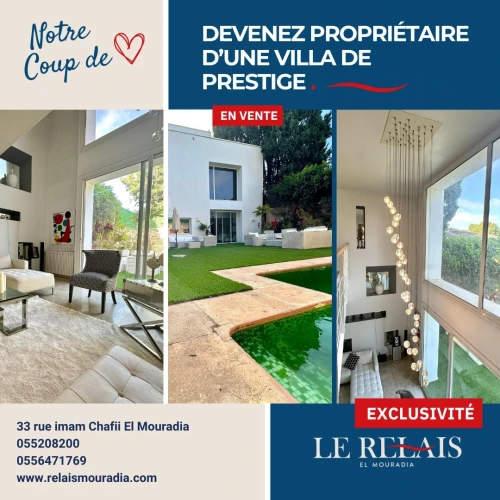 Vente Villa Alger El mouradia